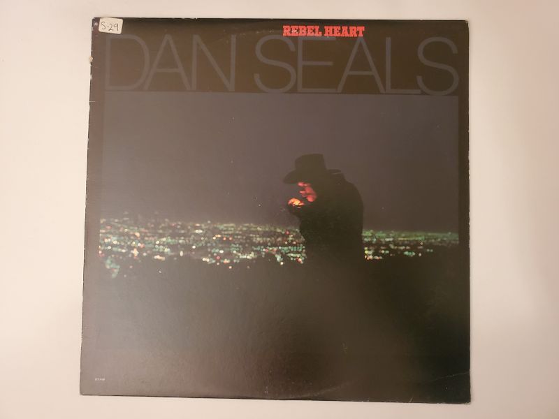 Dan Seals Rebel Heart vinyl record